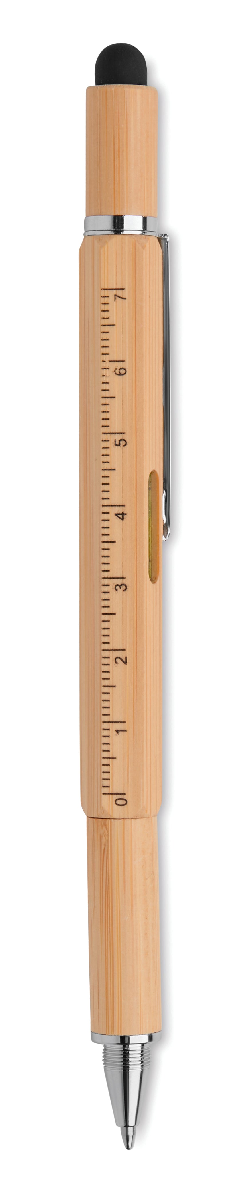 TOOLBAM – Spirit level pen in bamboo – item picture side