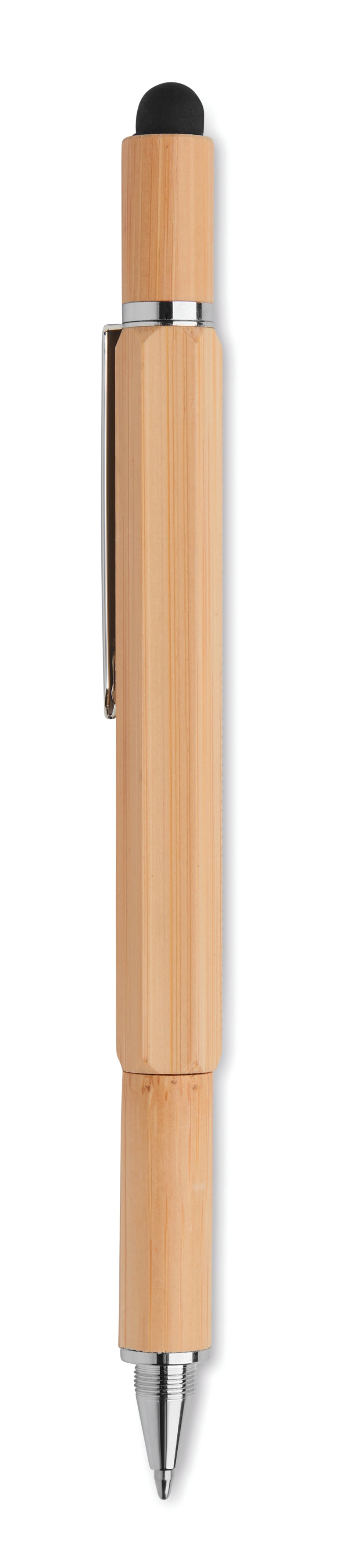 TOOLBAM – Spirit level pen in bamboo – item picture top