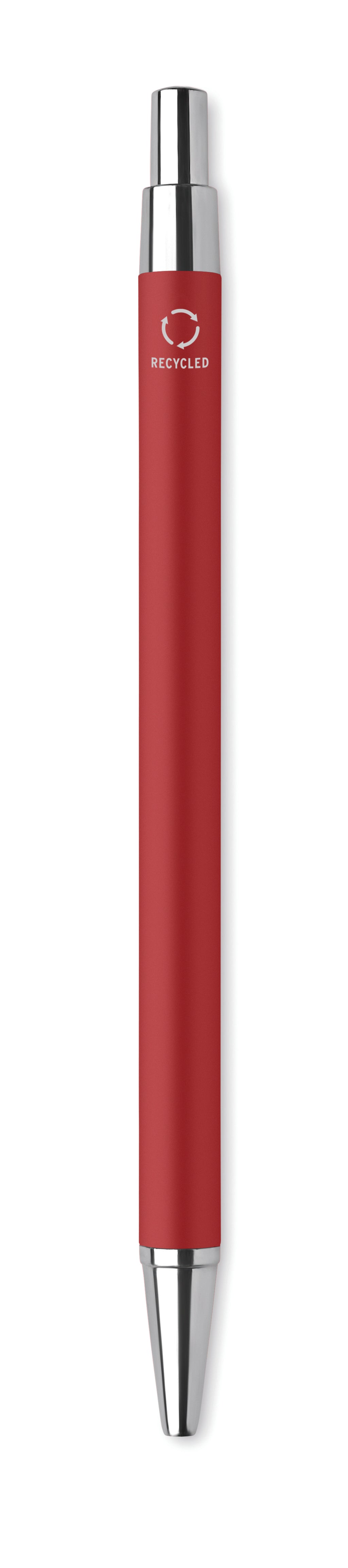 DANA – Recycled aluminium ball pen – Red