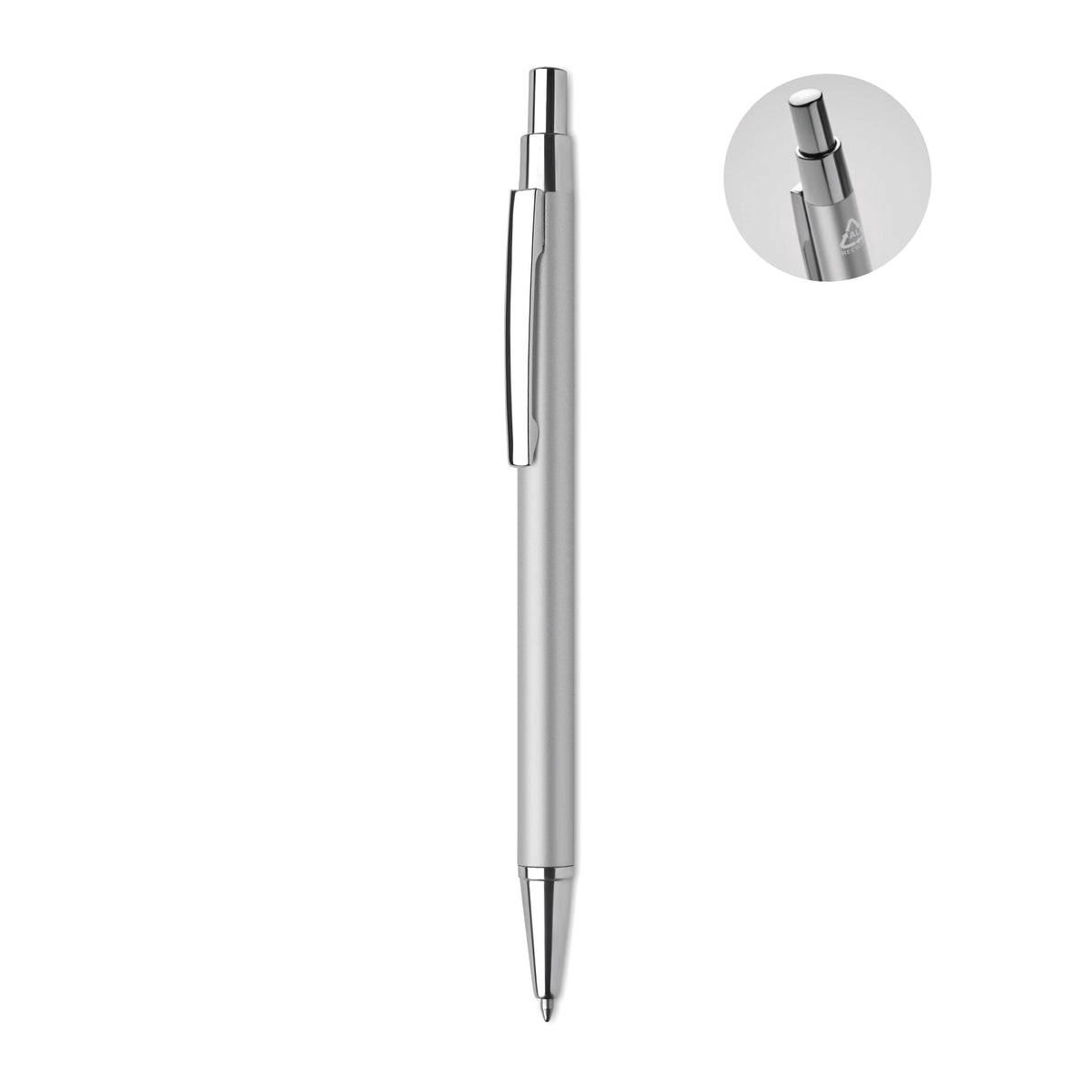 DANA – Recycled aluminium ball pen – Silver