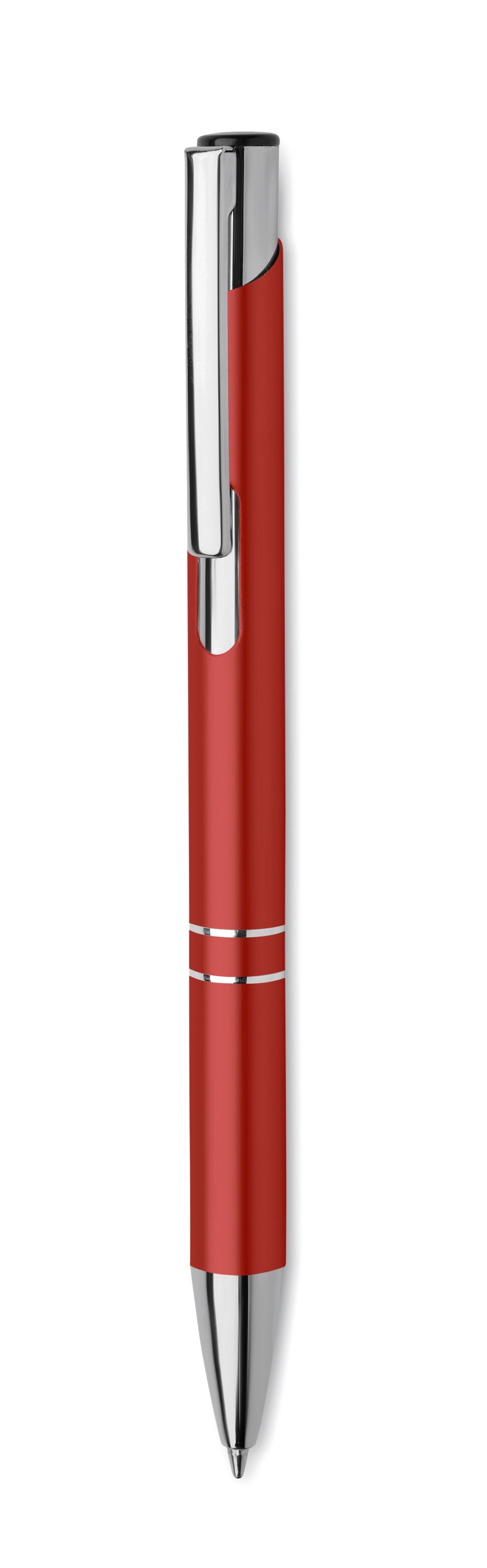 BERN RA – Recycled aluminium ball pen – Red