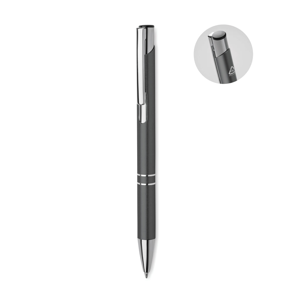 BERN RA – Recycled aluminium ball pen – Titanium