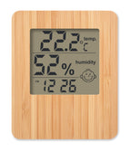 SUNCITY – Bamboo weather station – item picture back