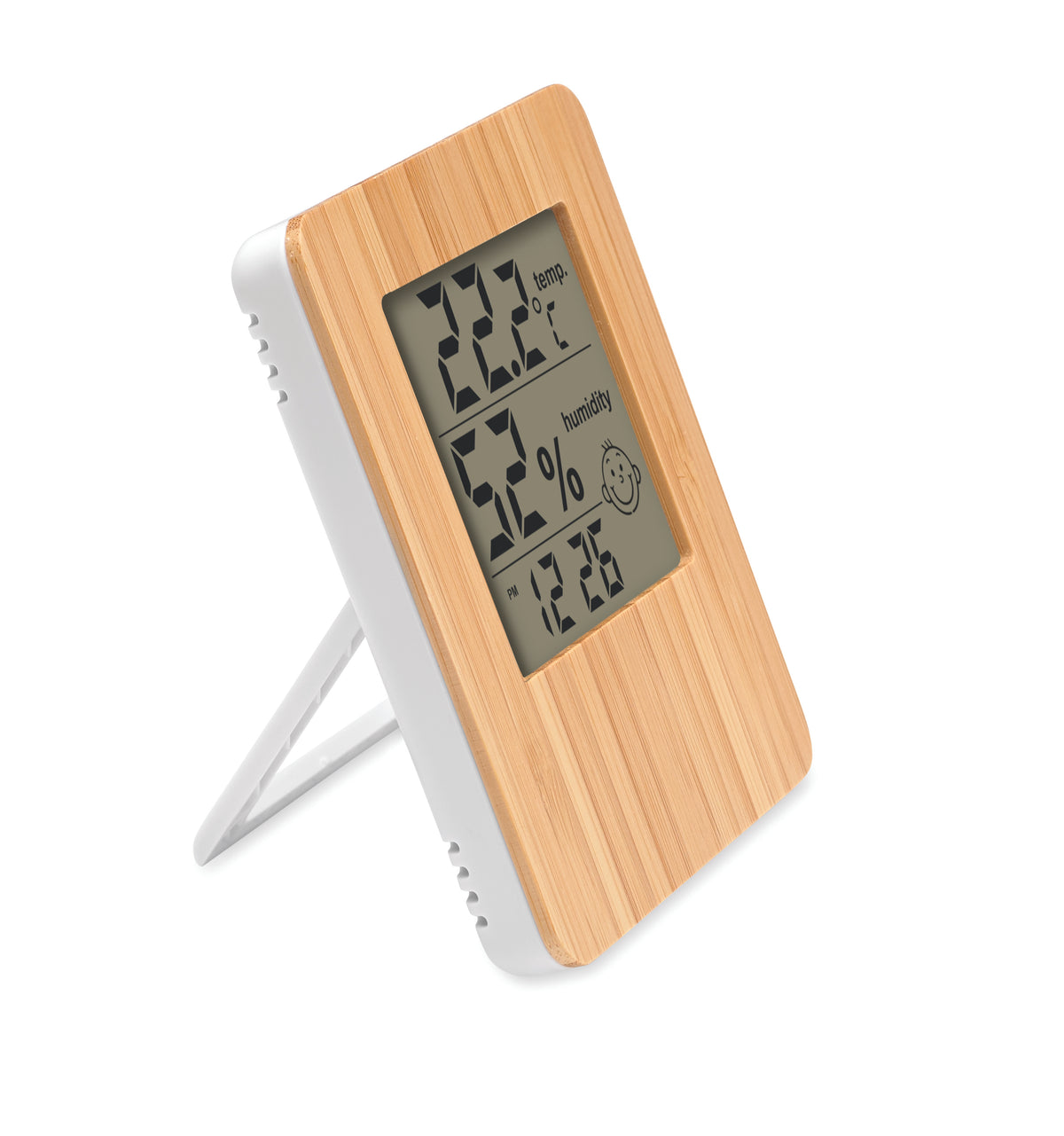 SUNCITY – Bamboo weather station – item picture side
