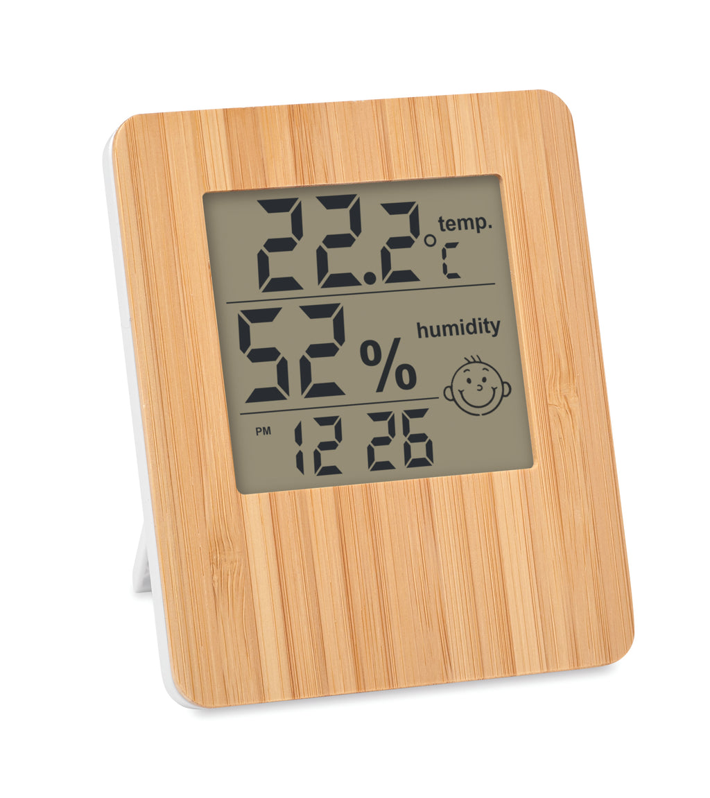 SUNCITY – Bamboo weather station – Wood