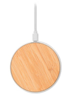DESPAD + – Bamboo wireless charger 15W – item picture back
