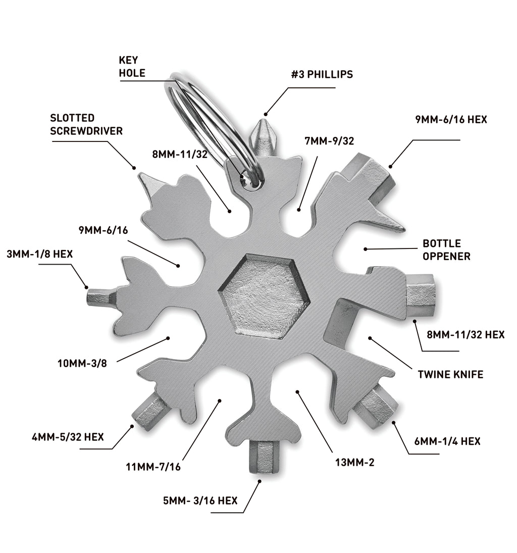 FLOQUET – Stainless steel multi-tool – item picture top