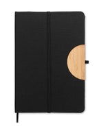 BLAMA – A5 RPET notebook 80 lined – item picture back