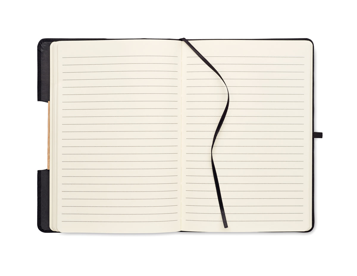 BLAMA – A5 RPET notebook 80 lined – item detail picture