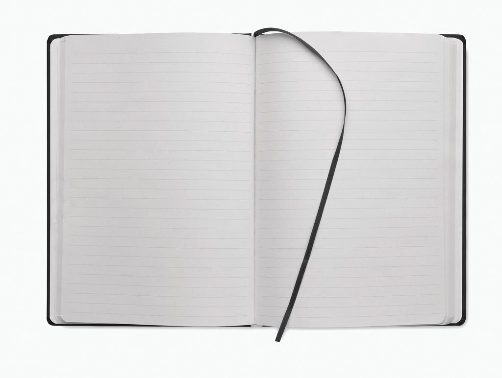 OURS – A5 recycled page notebook – item picture open
