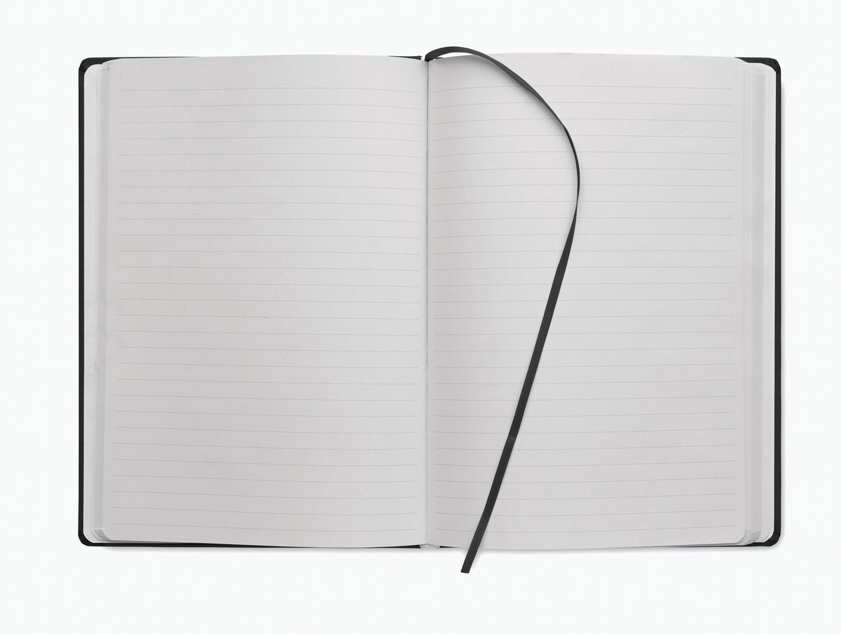 OURS – A5 recycled page notebook – item picture open