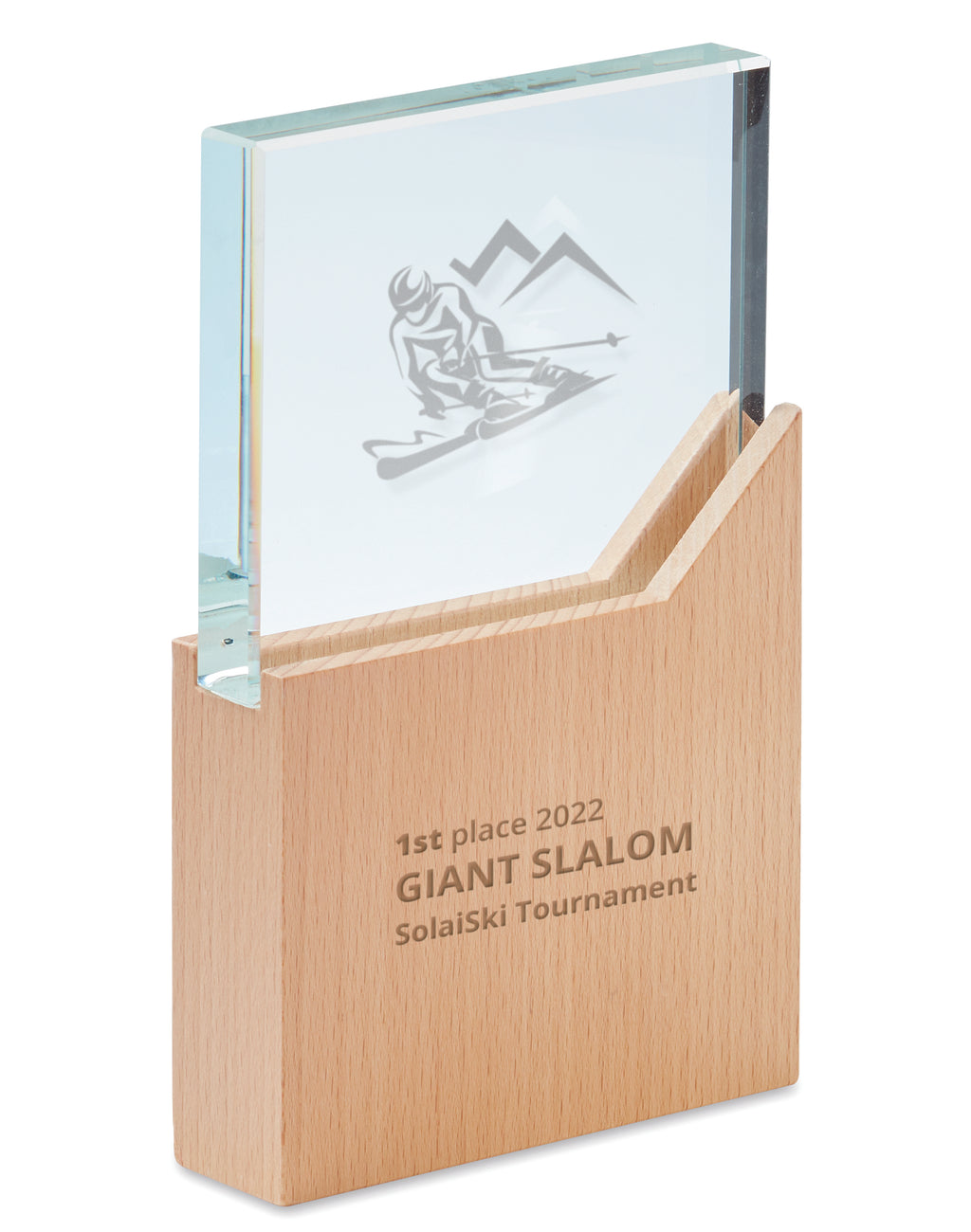 ZEAL – Award plaque – item picture printed