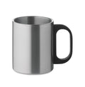 TANISS – Double wall mug 300 ml – Matt Silver