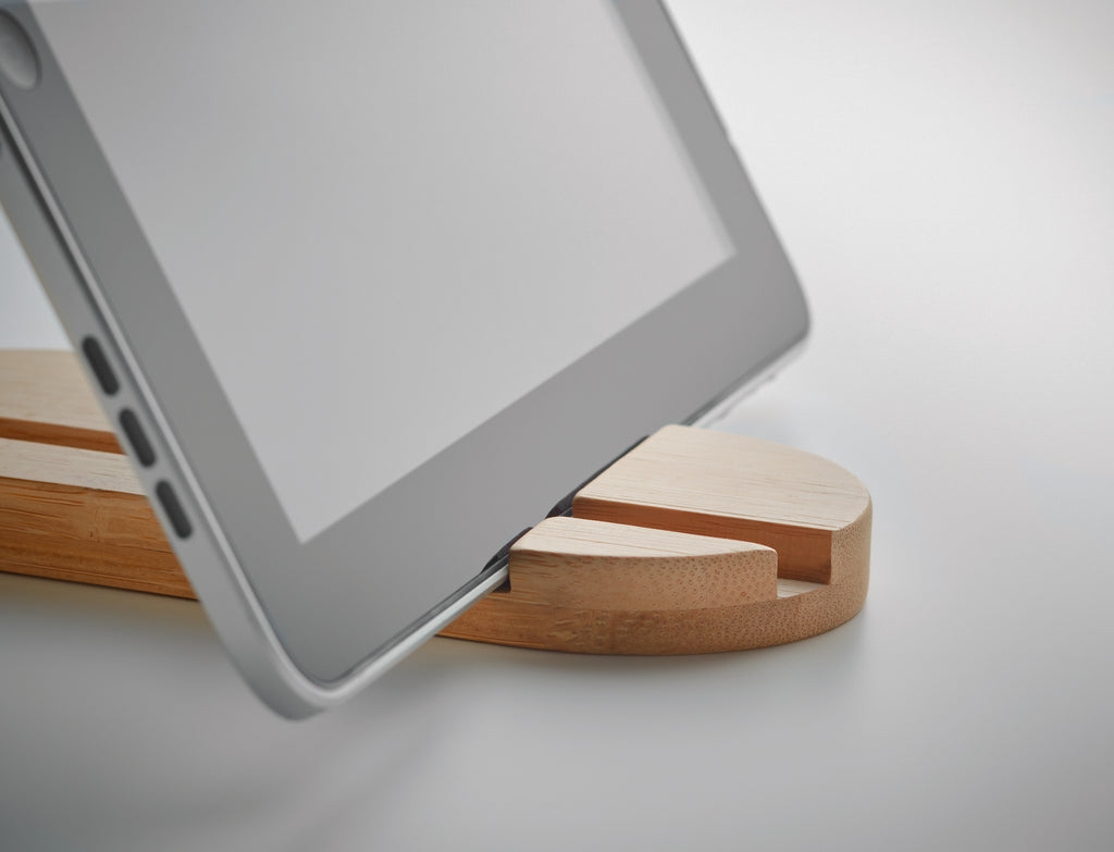 ROBIN – Bamboo tablet/smartphone stand – item detail picture
