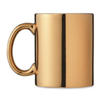 HOLLY – Ceramic mug metallic 300 ml – item picture side