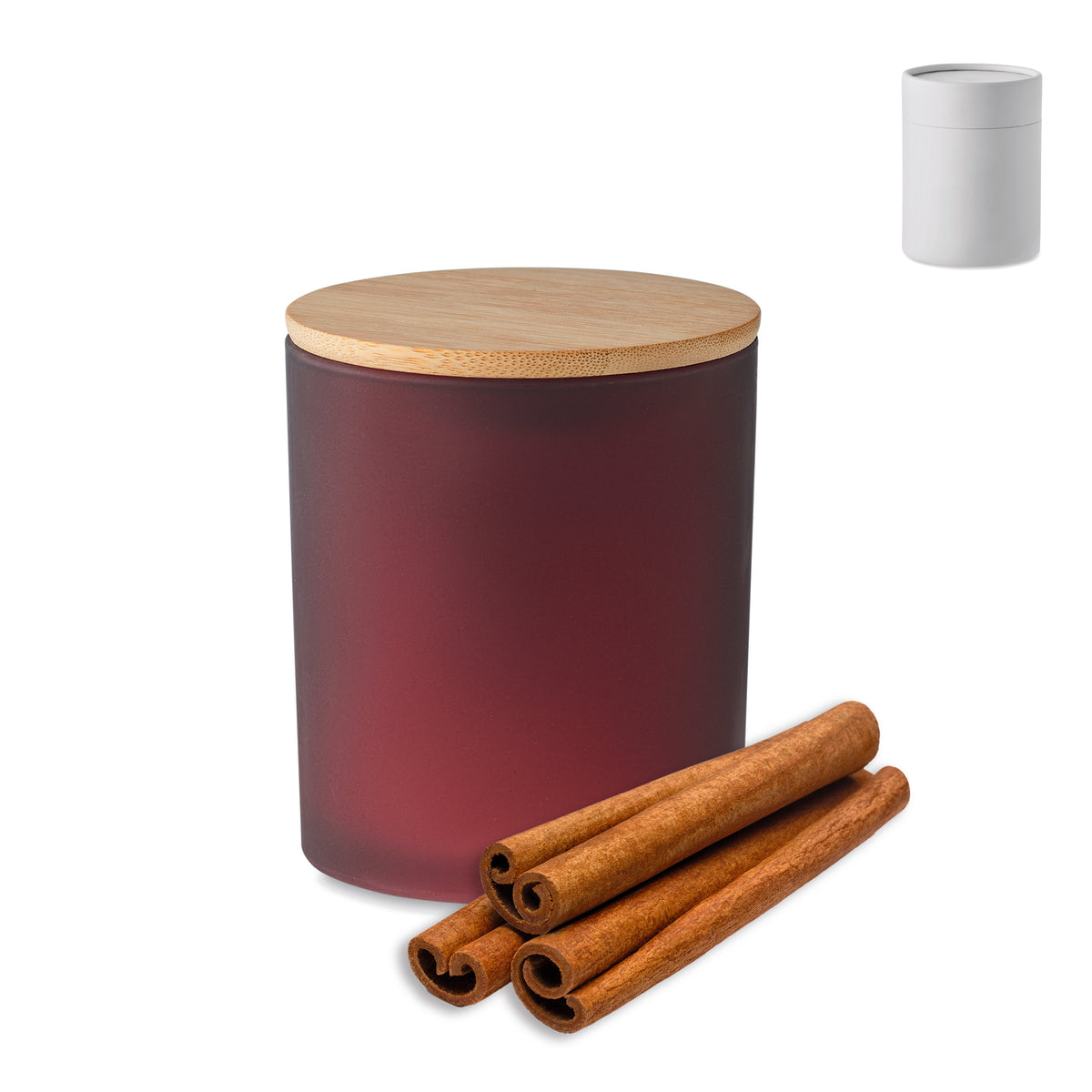 KEOPS SMALL – Plant based wax candle 120 gr – Burgundy