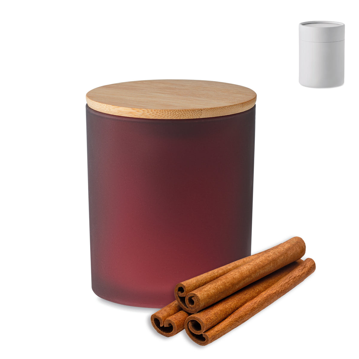 KEOPS MEDIUM – Plant based wax candle 200 gr – Burgundy