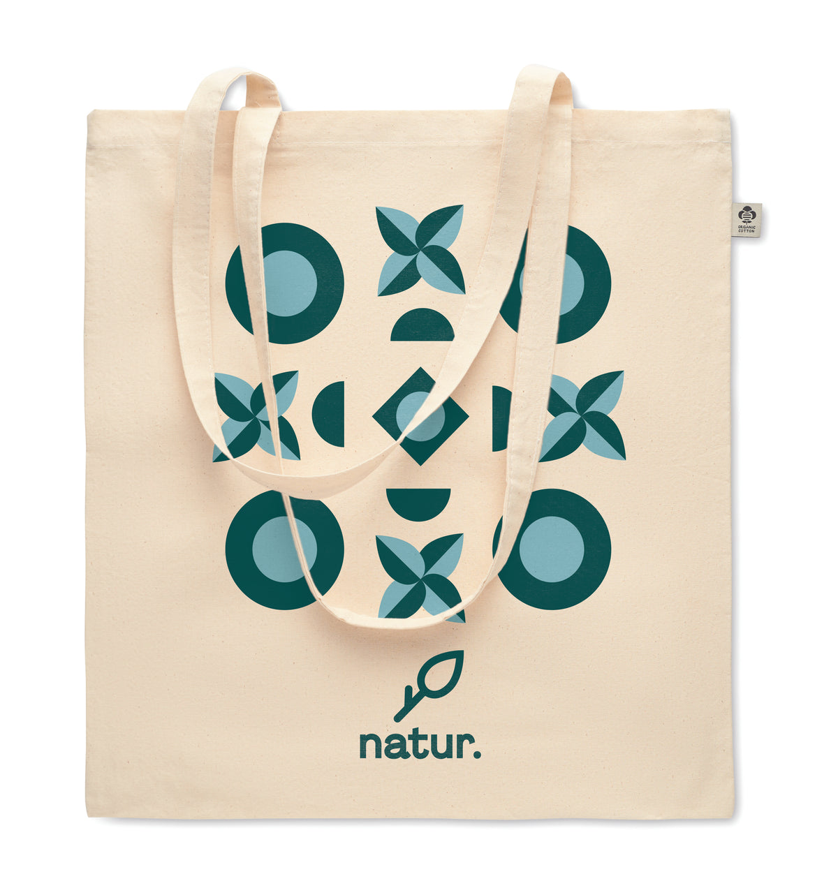NUORO – Organic cotton shopping bag – item picture printed