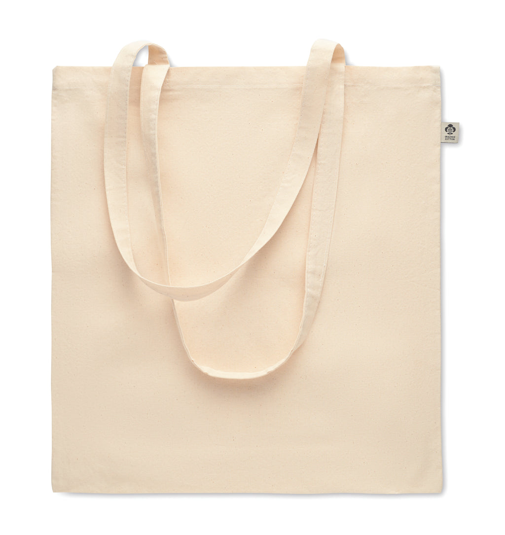NUORO – Organic cotton shopping bag – Beige