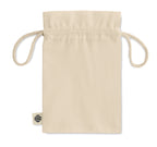AMBER SMALL – Small organic cotton gift bag – item picture top