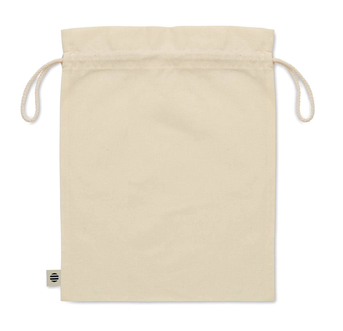 AMBER MEDIUM – Medium organic cotton gift bag – item picture back