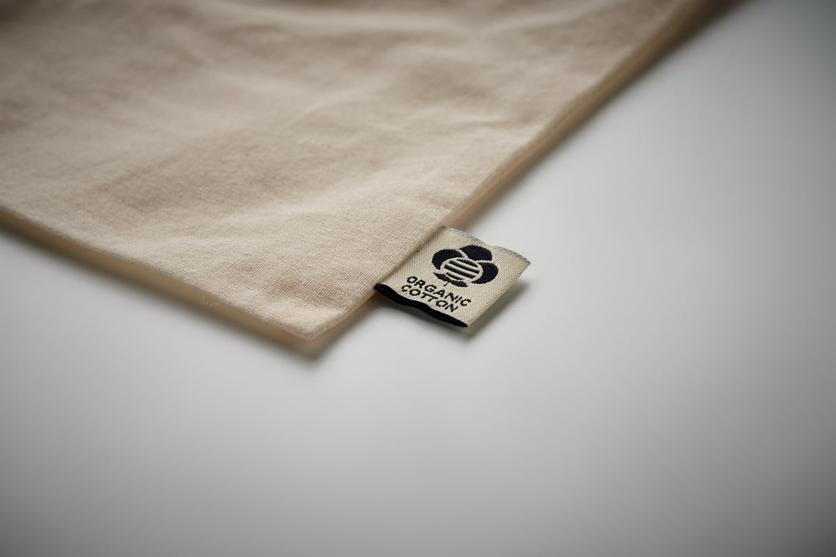 AMBER LARGE – Large organic cotton gift bag – item detail picture