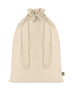 AMBER LARGE – Large organic cotton gift bag – Beige