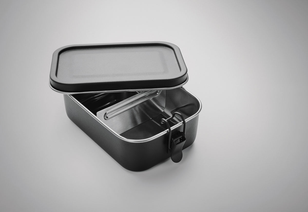 CHAN LUNCHBOX COLOUR – Stainless steel lunchbox 750ml – item picture open
