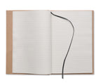 MUSA – A5 recycled page notebook – item picture open