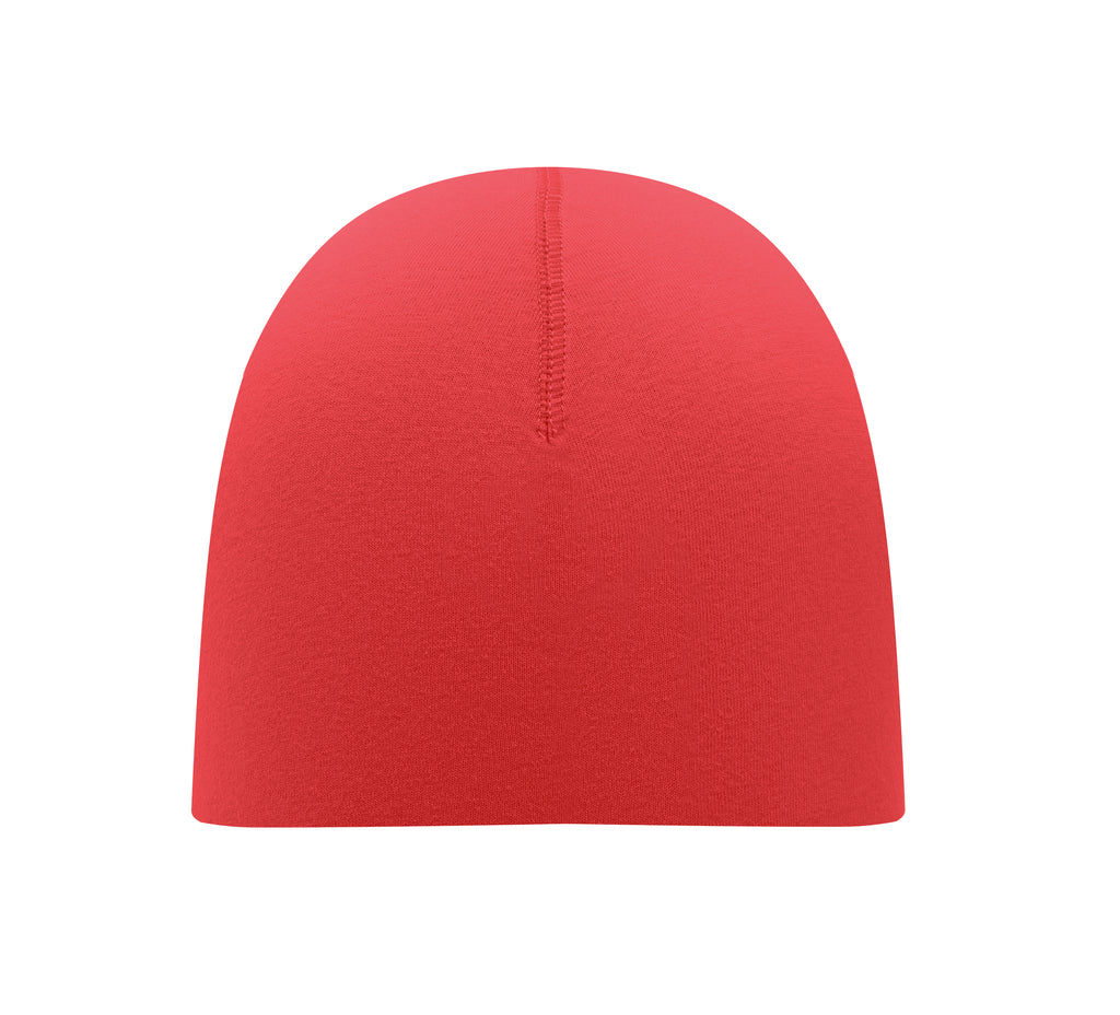 LIGHTY – Unisex beanie in cotton – Red