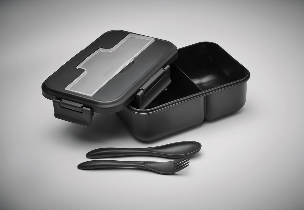 MAKAN – Lunch box with cutlery in PP – item detail picture