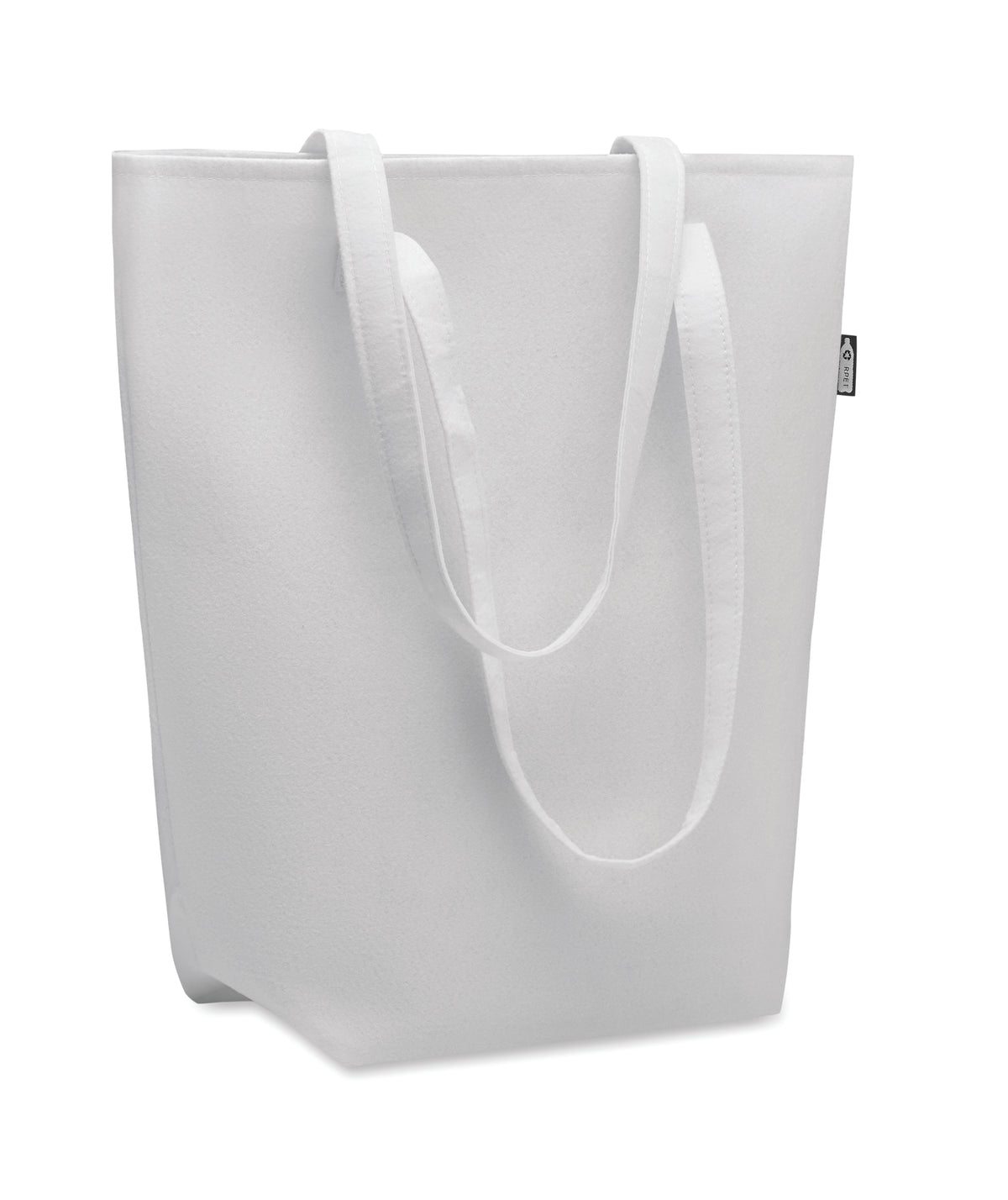 NATA – RPET felt event/shopping bag – White