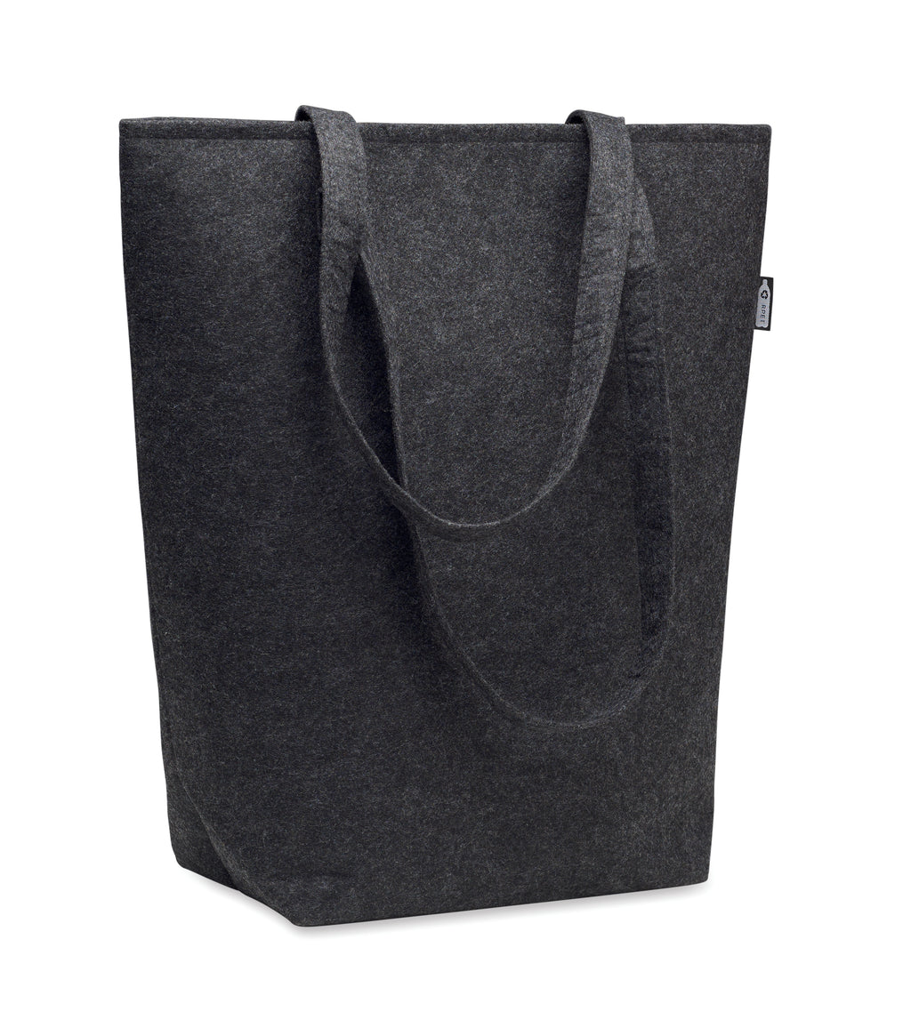 NATA – RPET felt event/shopping bag – Stone Grey
