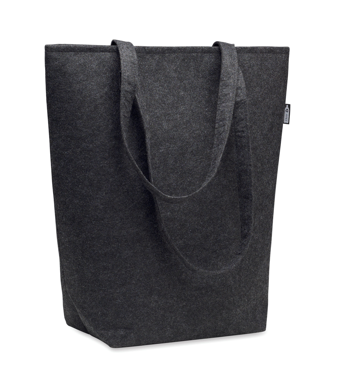 NATA – RPET felt event/shopping bag – Stone Grey