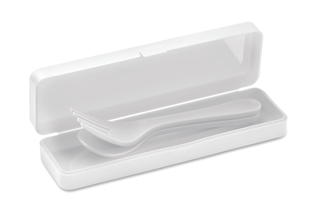 RIGATA – Cutlery set  PP – White