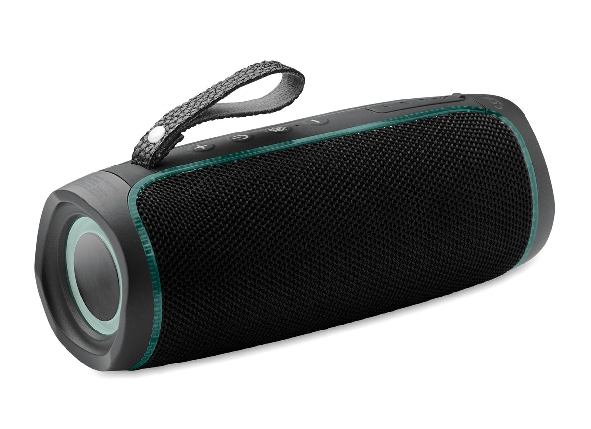 DIMA – 2x5 LED Wireless speaker IPX4 – item picture back
