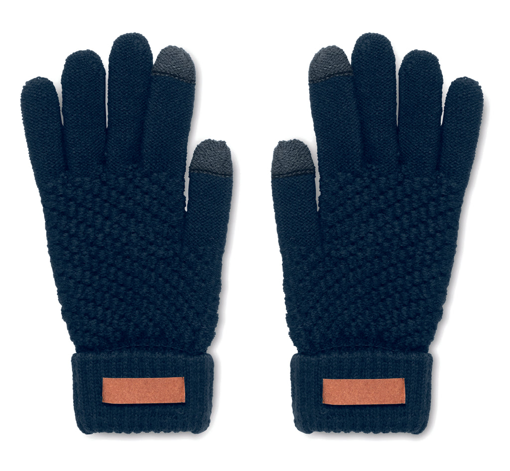 TAKAI – Rpet tactile gloves – French Navy
