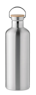 HELSINKI EXTRA – Double wall flask 1,5L – Matt Silver