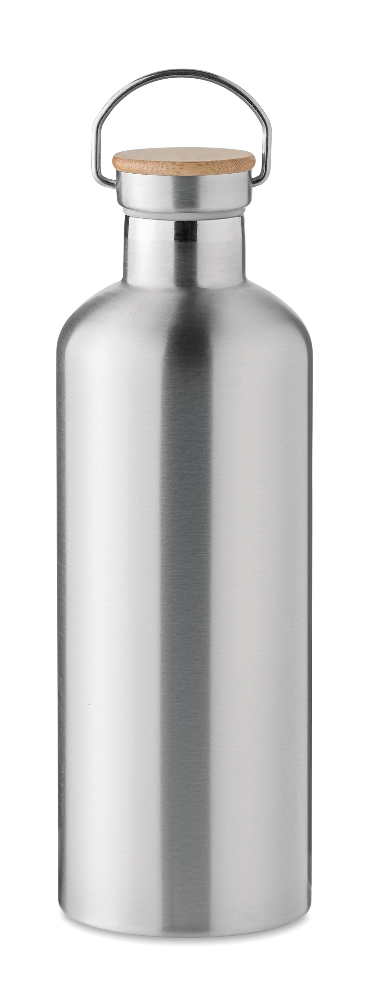 HELSINKI EXTRA – Double wall flask 1,5L – Matt Silver