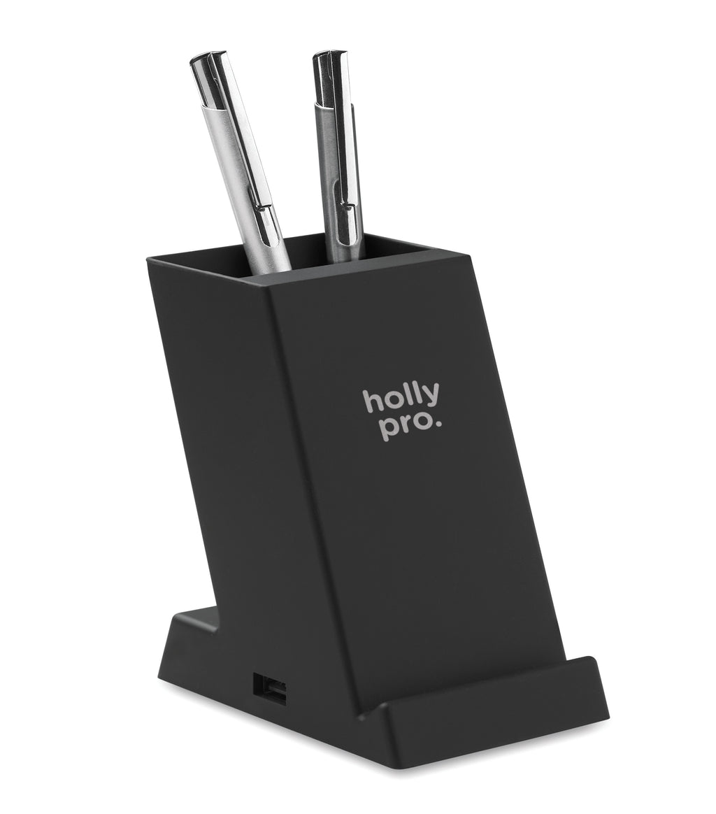 BLOCK – Wireless charger ABS 15W – item picture printed