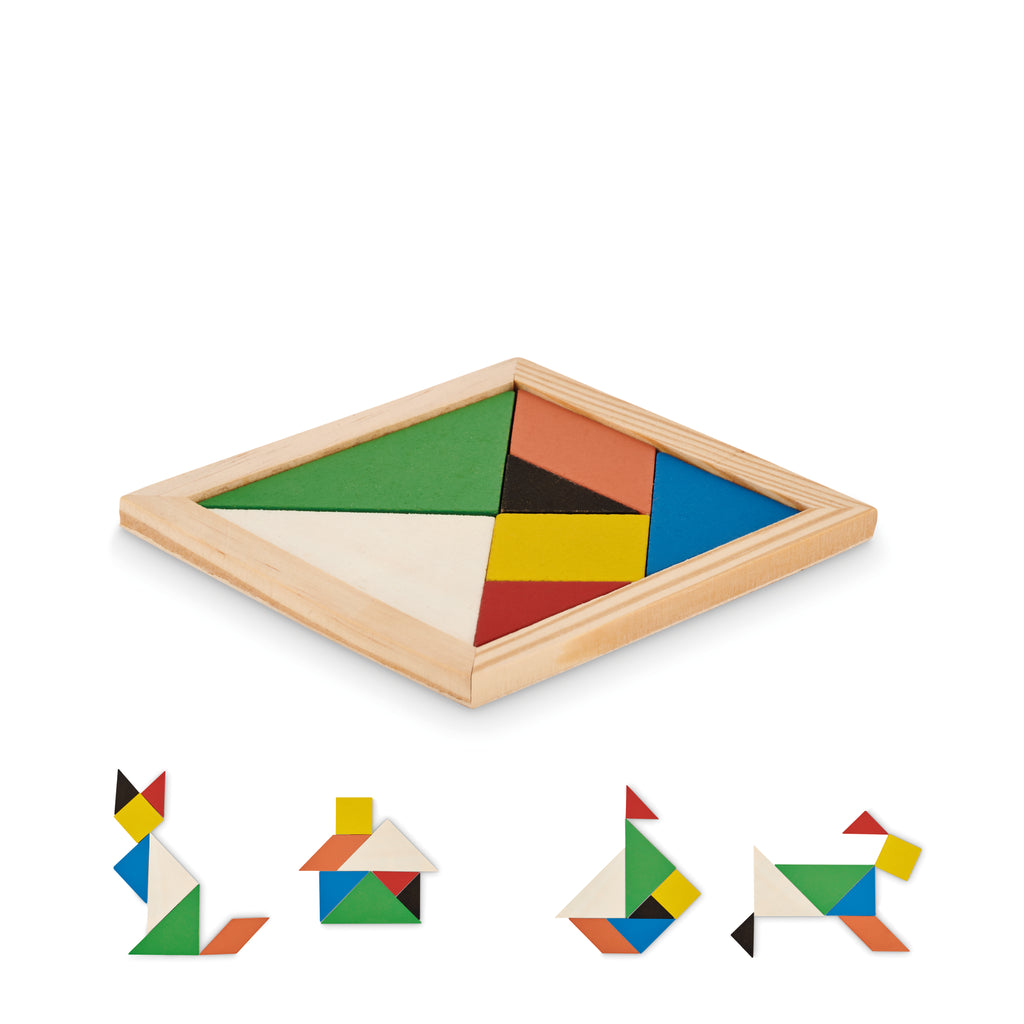 TANGRAM – Tangram puzzle in wood – Wood