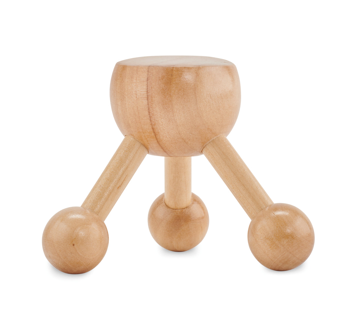 ASSA – Hand held massager in wood – item picture side