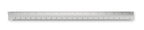 TRIA – 30cm Ruler in aluminium – item picture side