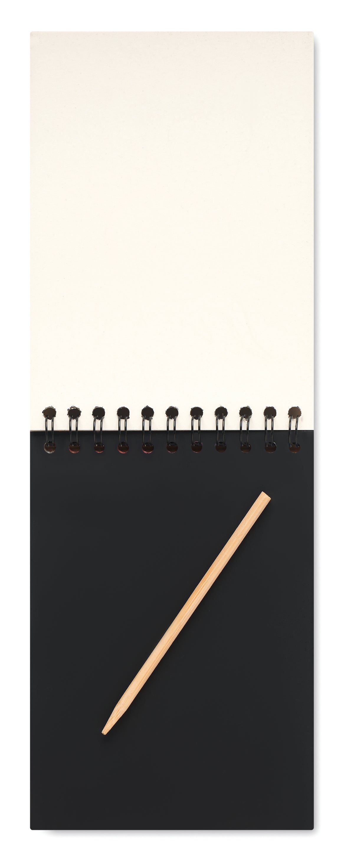 BLACK – Scratching paper notebook – item picture side
