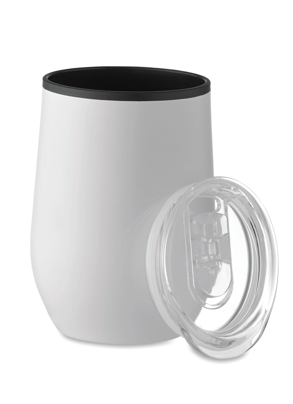 CHIN CHAN – Double wall travel cup 350 ml – White