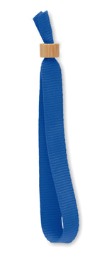 FIESTA – RPET polyester wristband – Blue