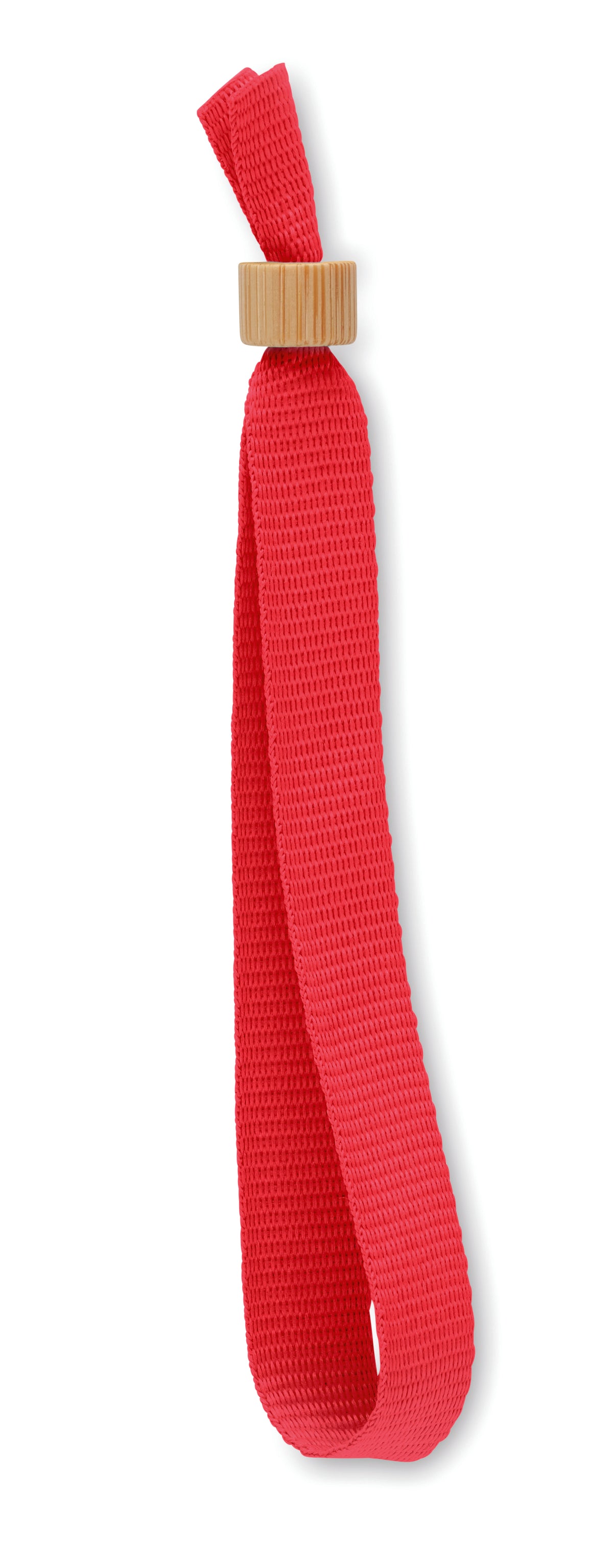 FIESTA – RPET polyester wristband – Red