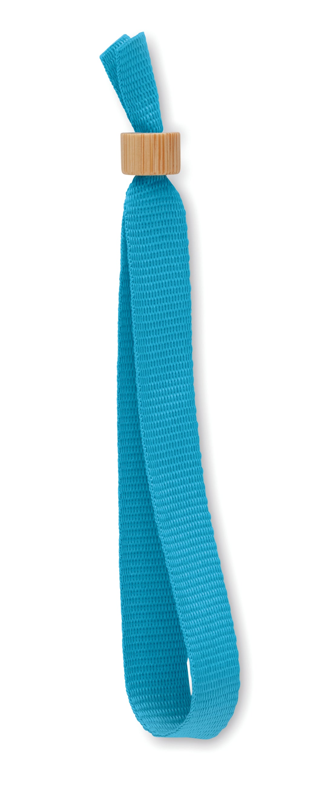 FIESTA – RPET polyester wristband – Turquoise