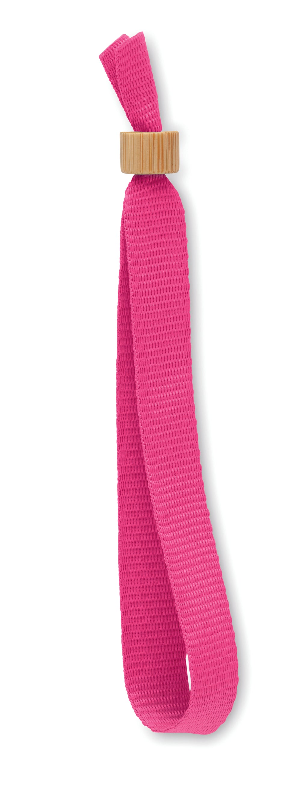 FIESTA – RPET polyester wristband – Fuchsia