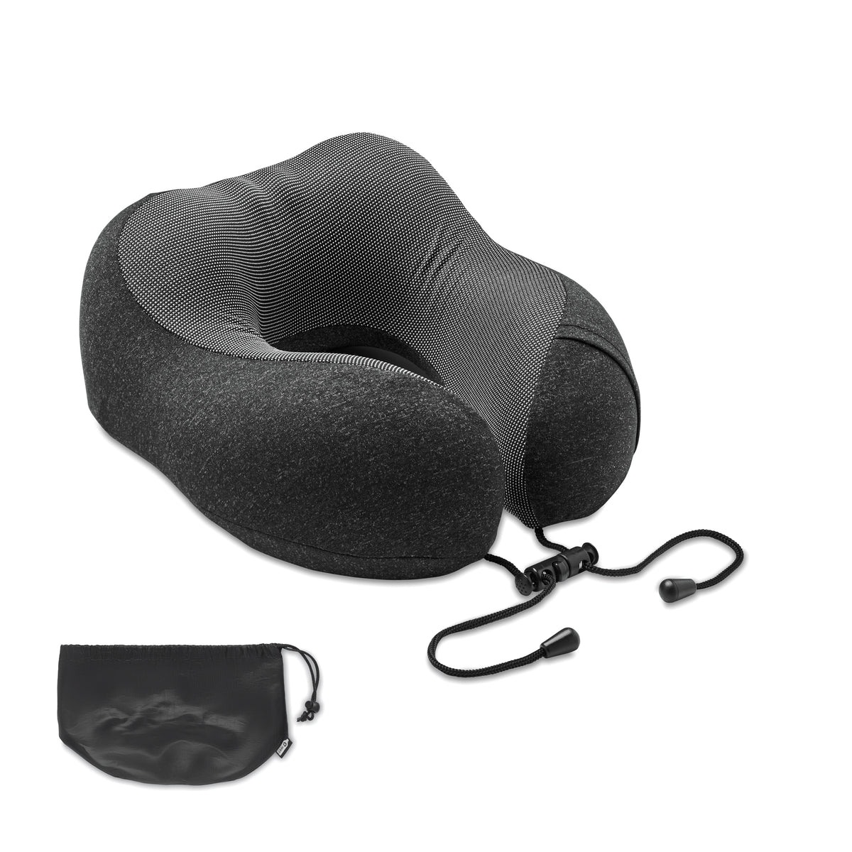 BANTAL – Travel Pillow in RPET – Stone Grey